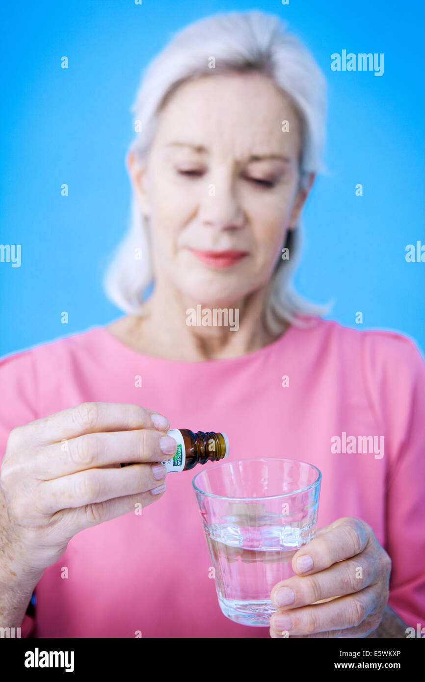 Olio essenziale Foto Stock
