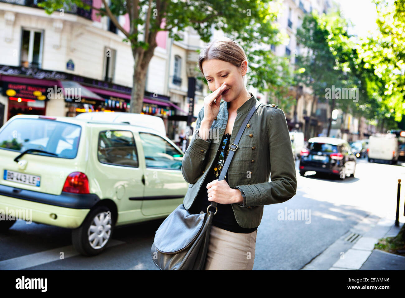 Inquinamento atmosferico Foto Stock