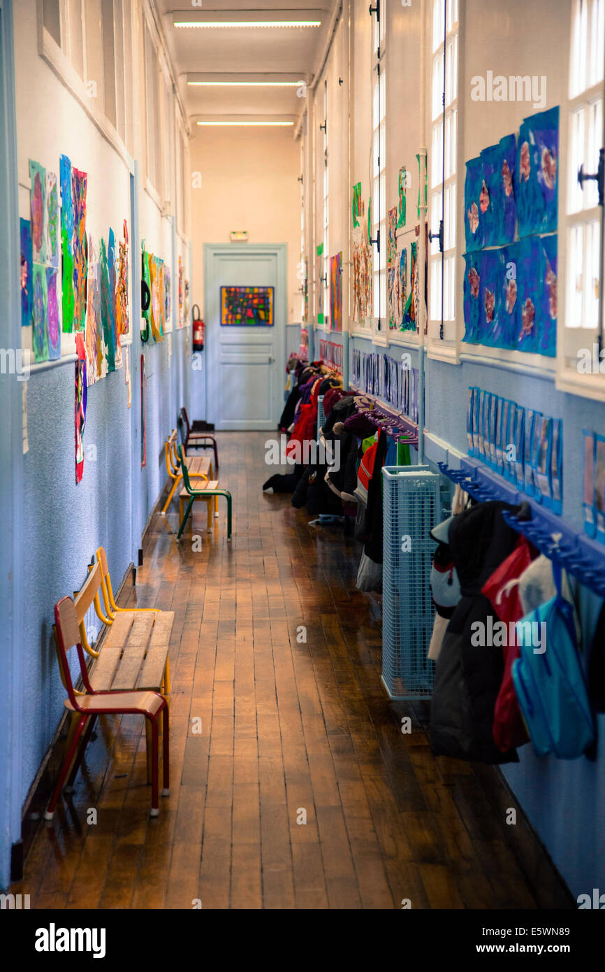 Scuola materna Foto Stock