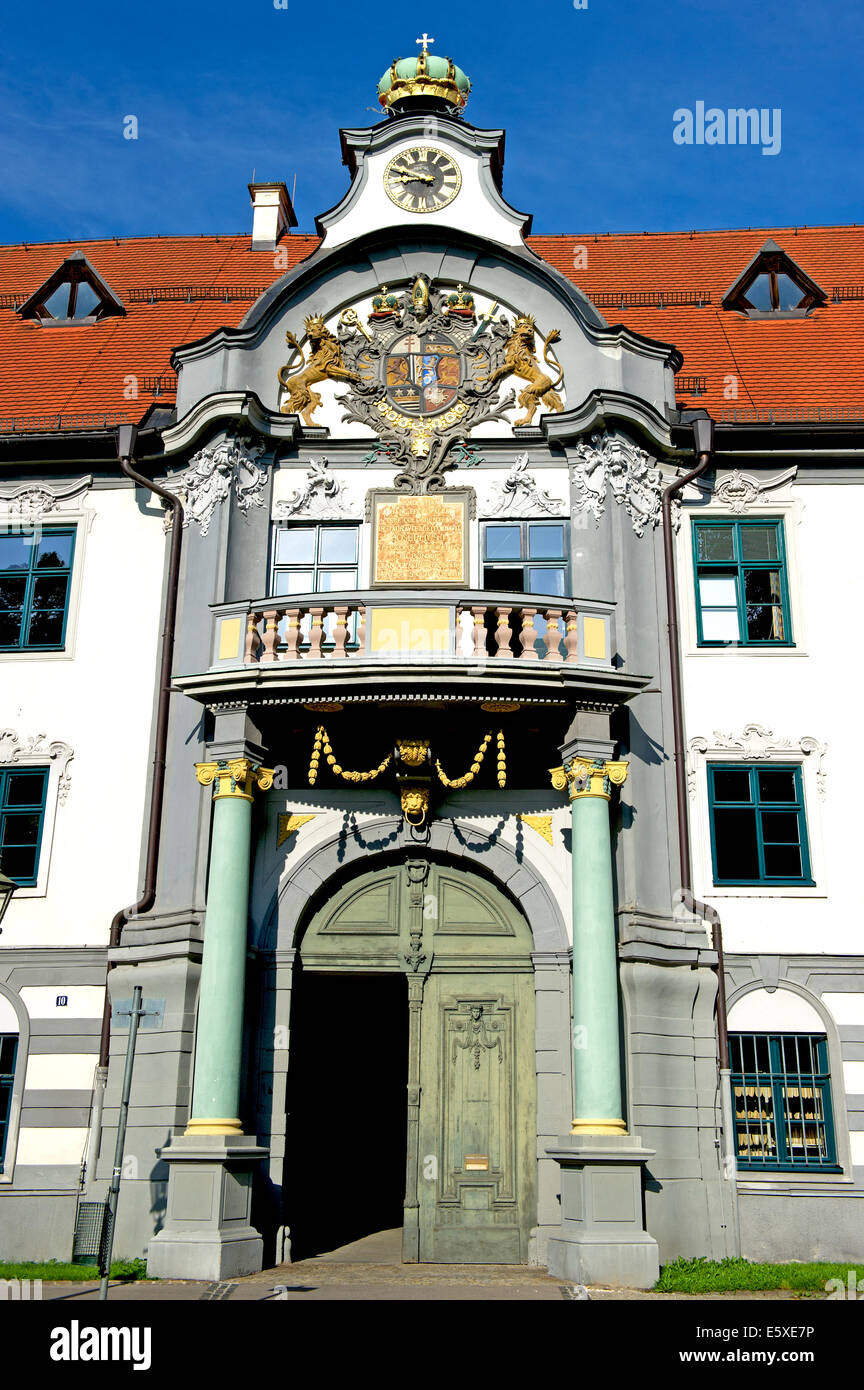 Portal,Tor,porta, Regierung von Schwaben,Bayern,Baviera,Deutschland,Germania Foto Stock