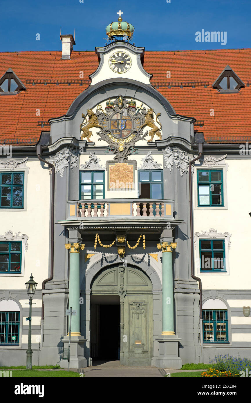 Portal,Tor,porta, Regierung von Schwaben,Bayern,Baviera,Deutschland,Germania Foto Stock