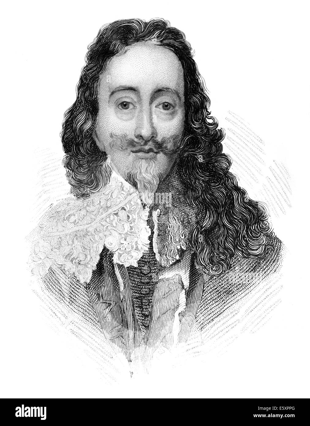Charles I, 1600 - 1649, re d'Inghilterra, in Scozia e in Irlanda Foto Stock
