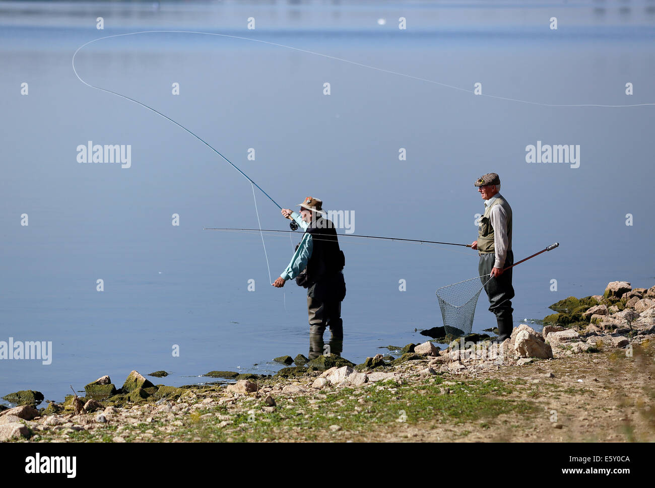 Canne da pesca immagini e fotografie stock ad alta risoluzione - Alamy