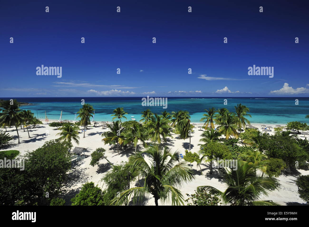 Spiaggia di Guardalavaca, Holguin, Cuba Foto Stock