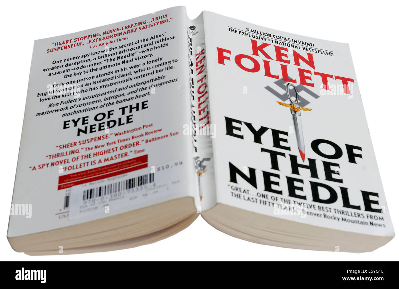 La cruna dell'ago da Ken Follett Foto Stock