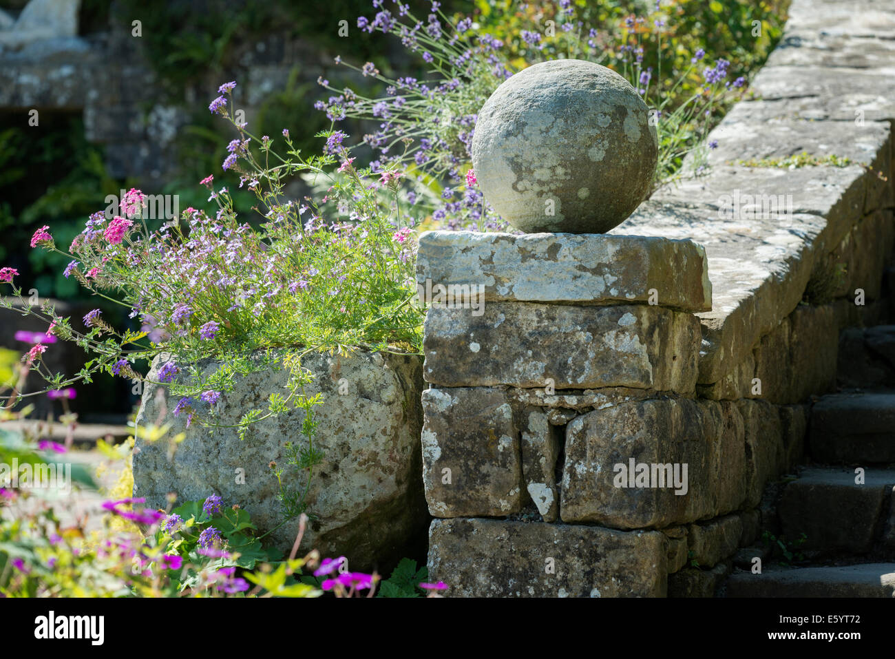 Wallington Garden Foto Stock