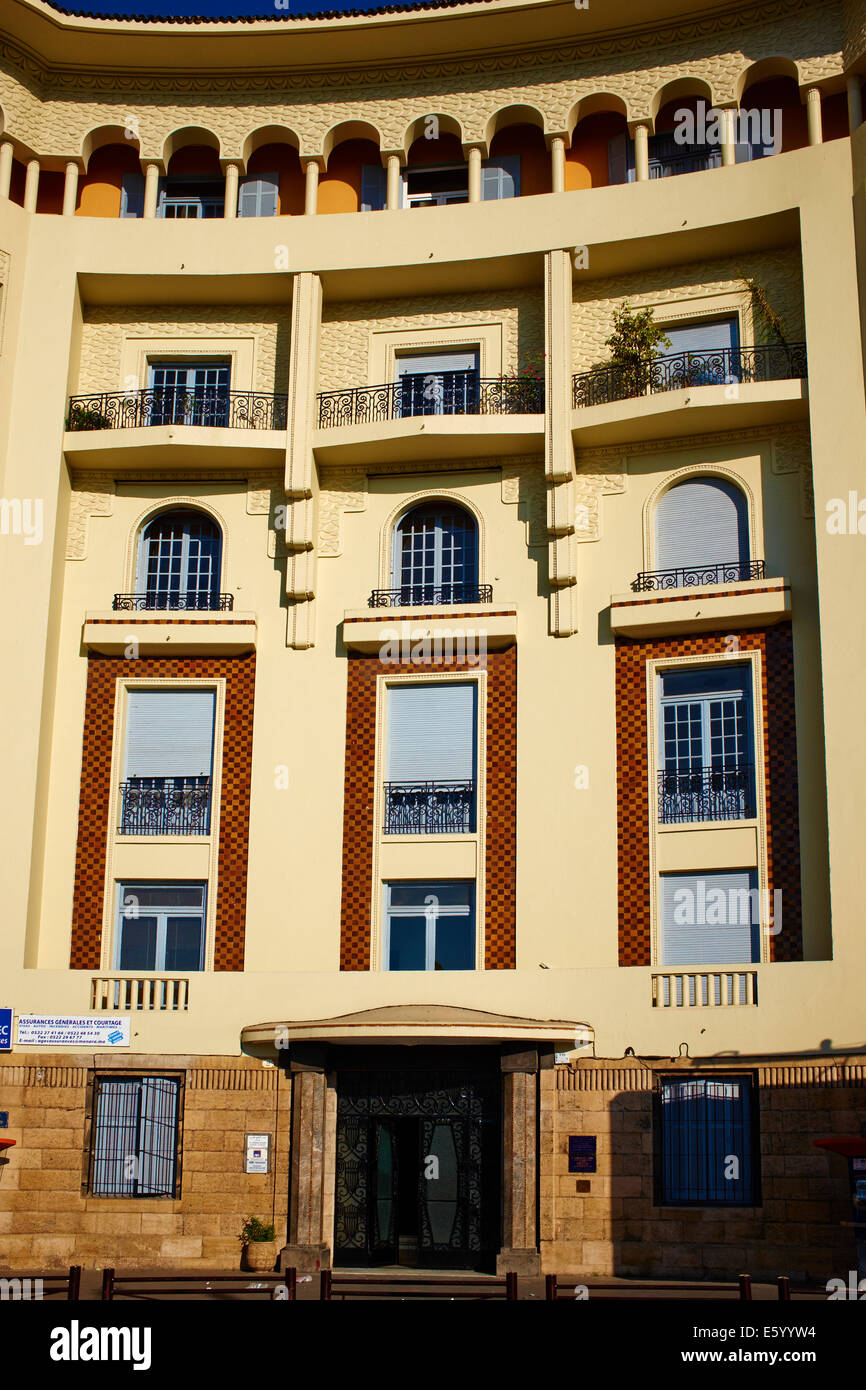 Il Marocco, Casablanca, Saint Exupery square, IMCAMA edificio, 1928, Albert Greslin architetto Foto Stock