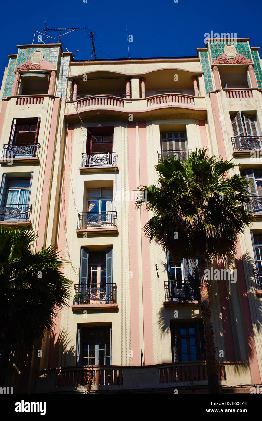Il Marocco, Casablanca, meri Sultan avenue Foto Stock