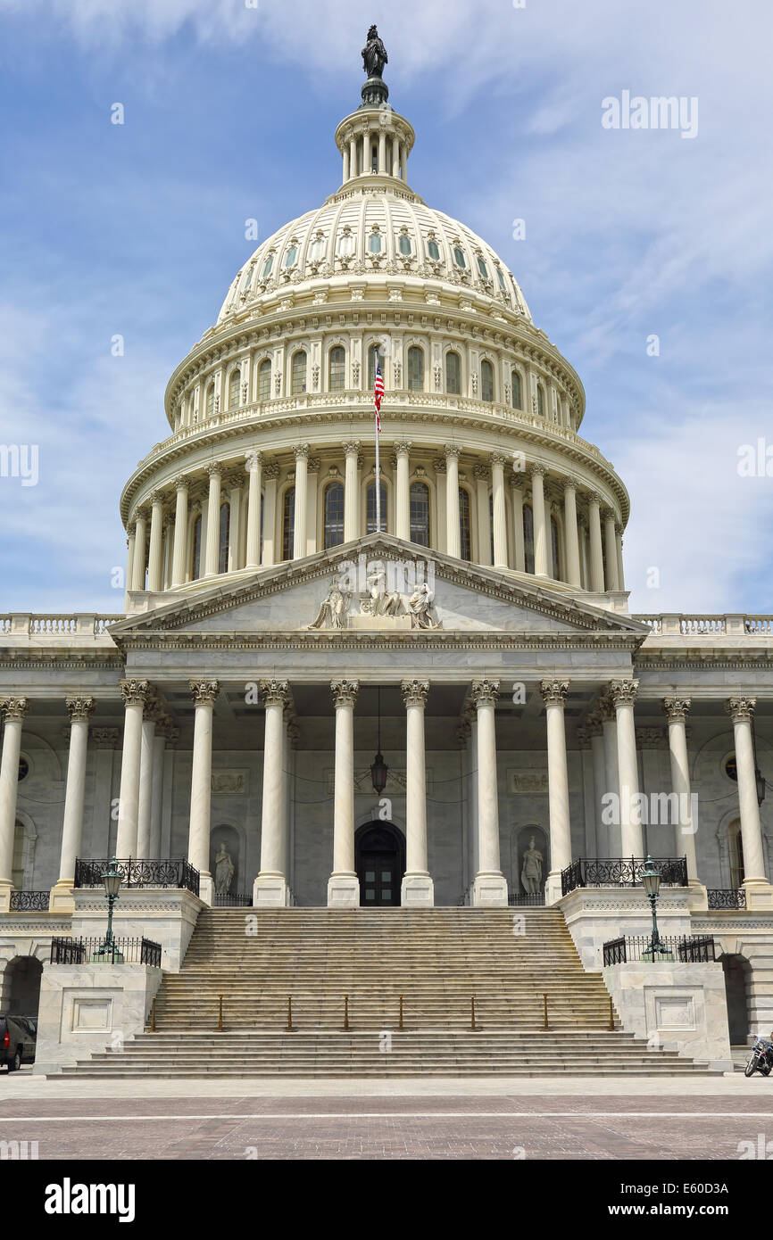 Washington DC, capitale degli Stati Uniti. National Capitol Building. Foto Stock