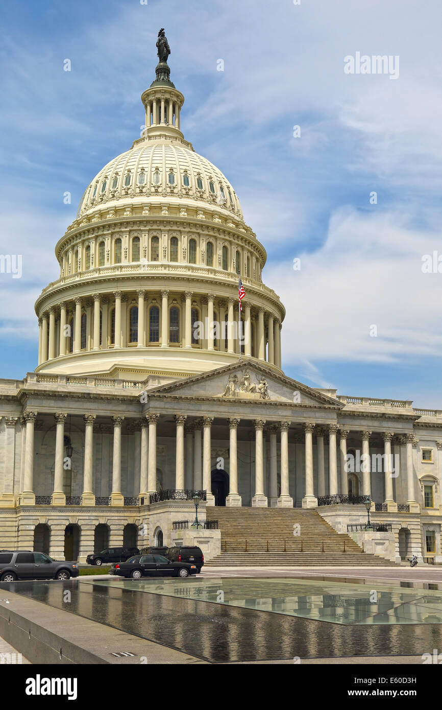 Washington DC, capitale degli Stati Uniti. National Capitol Building. Foto Stock