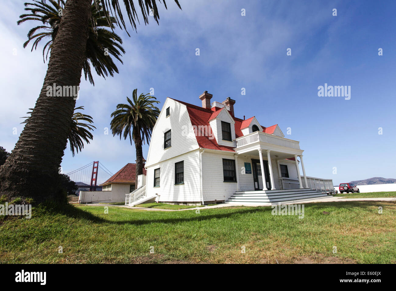 Crissy campi del Golden Gate National Recreation Area di San Francisco in California America Foto Stock