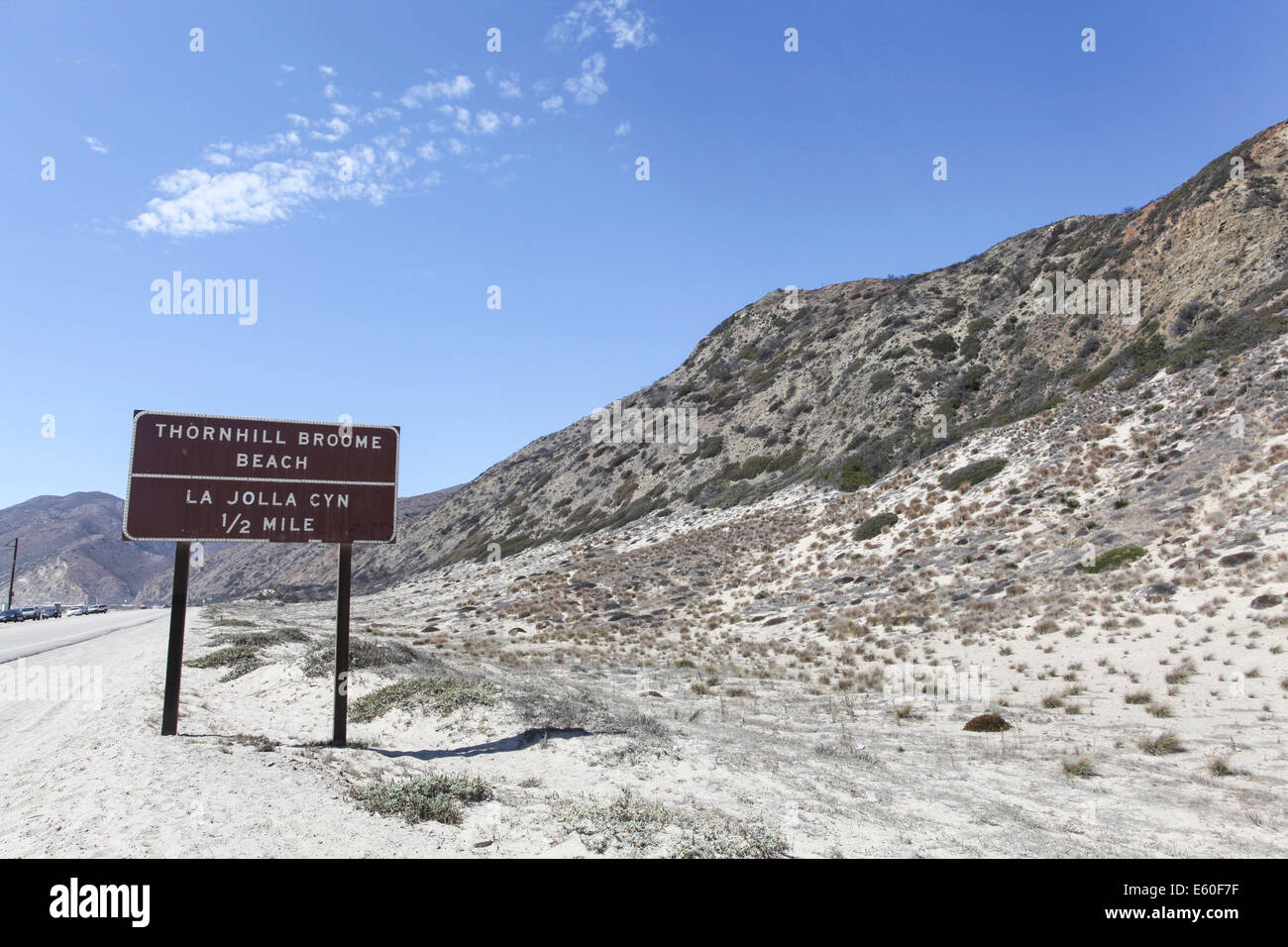 Thornhill Broome Beach State Park Malibu, CA, Stati Uniti d'America Foto Stock