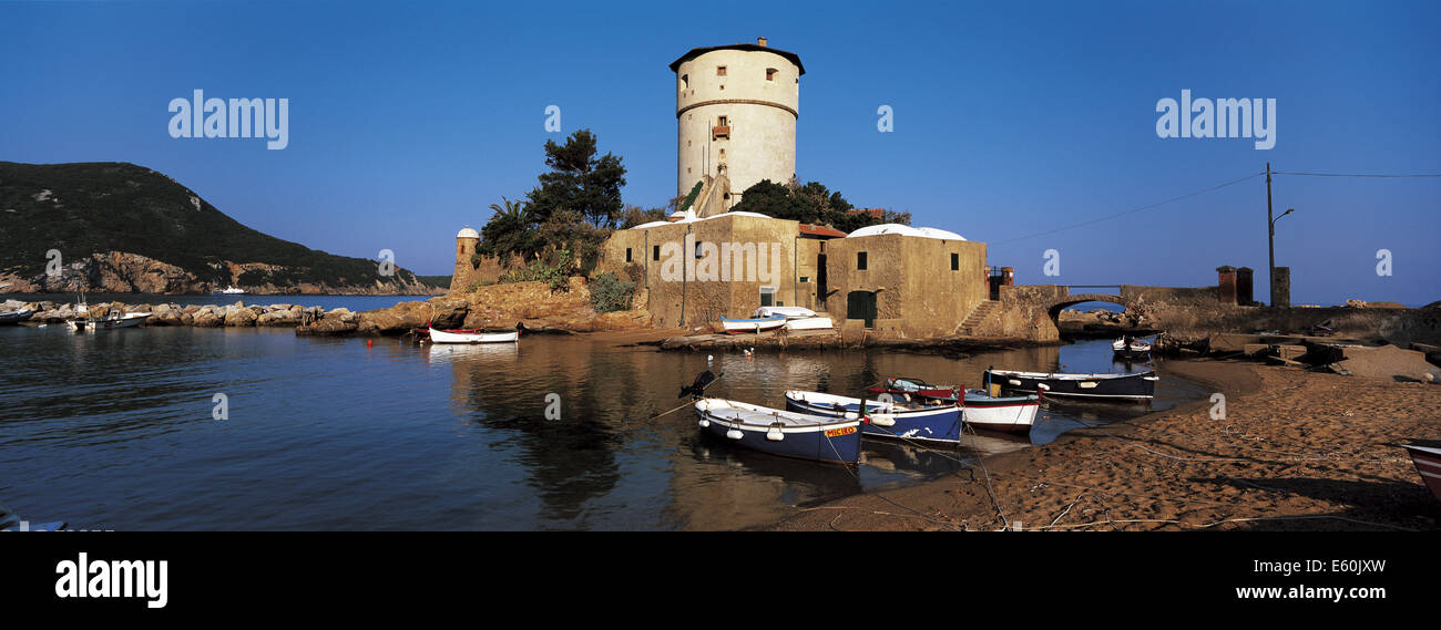 Campese, Isola del Giglio, Toscana, Italia Foto Stock