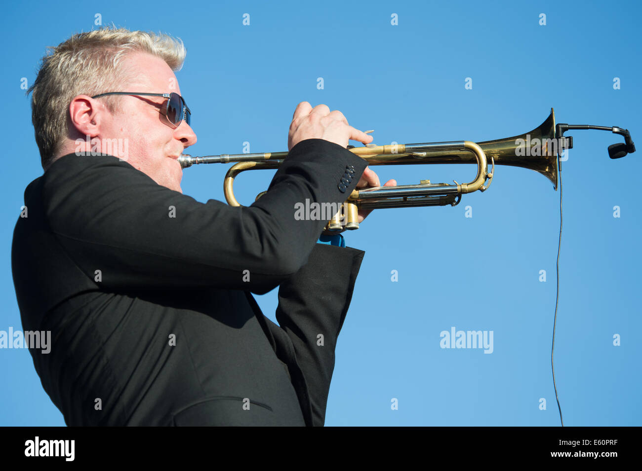 LINCOLN, CA - Luglio 26: Chris Botti esegue al Thunder Valley Casino Resort a Lincoln, la California il 26 Luglio 2014 Foto Stock