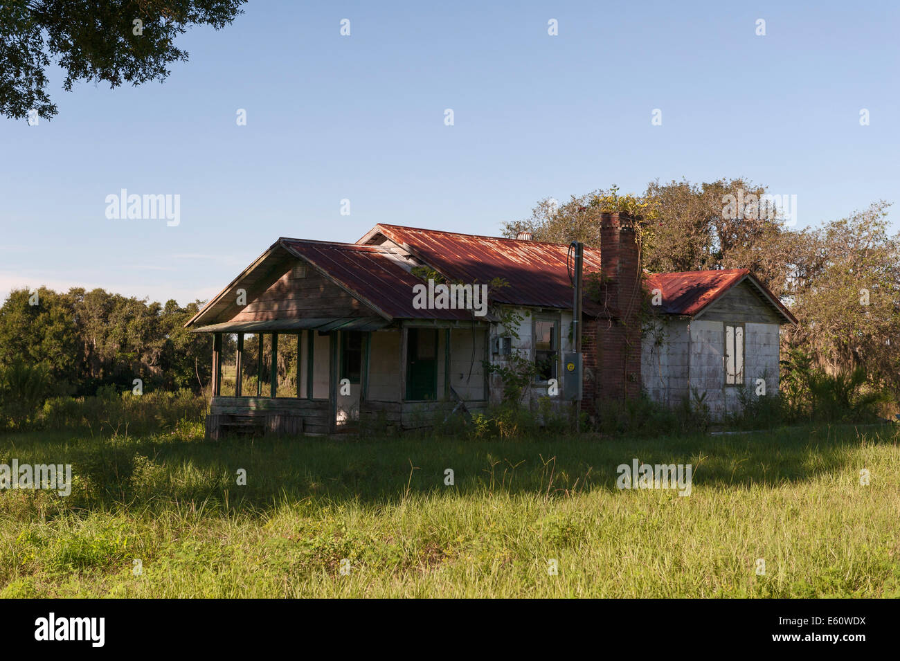 Stati del sud della Florida Centrale abbandonato immobili residenziali Foto Stock