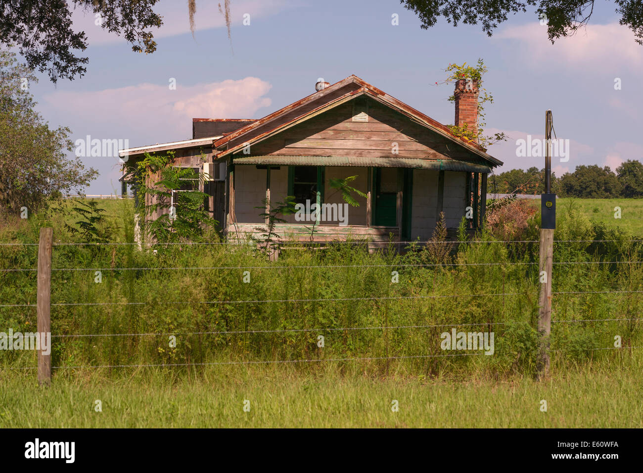 Stati del sud della Florida Centrale abbandonato immobili residenziali Foto Stock