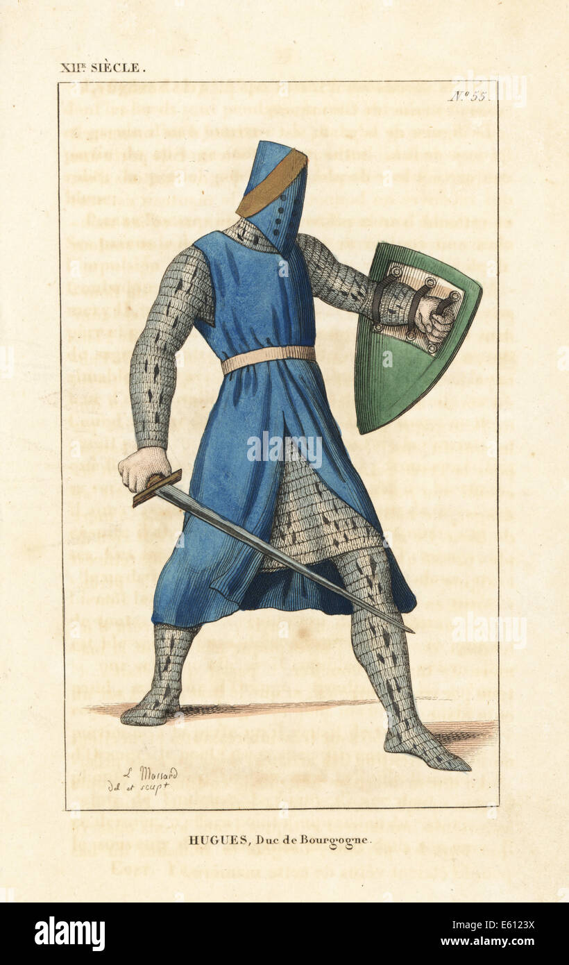 Hugh III, duca di Borgogna, del XII secolo. Foto Stock