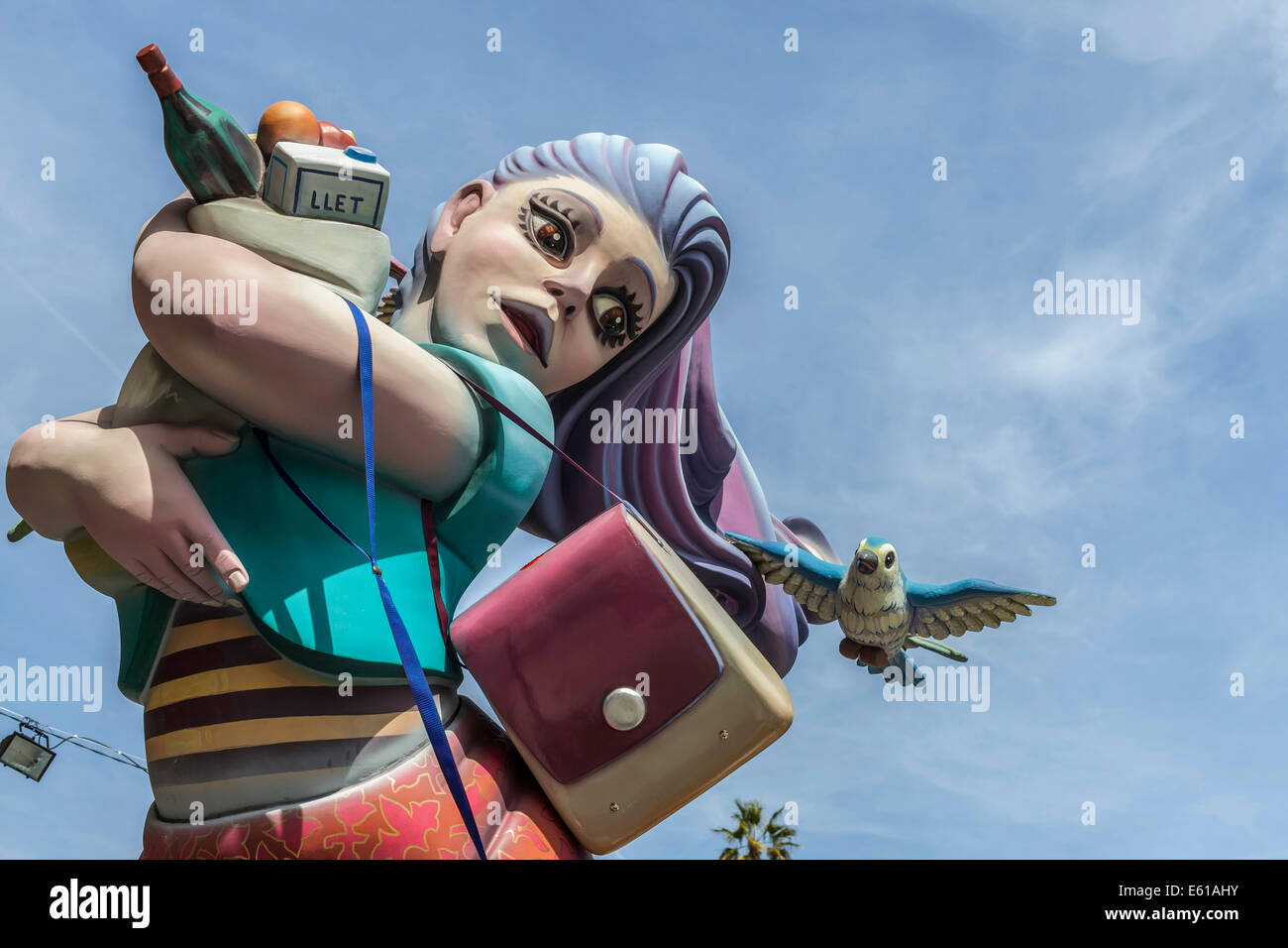 Valencia,Spagna. Fallas 2014. Foto Stock