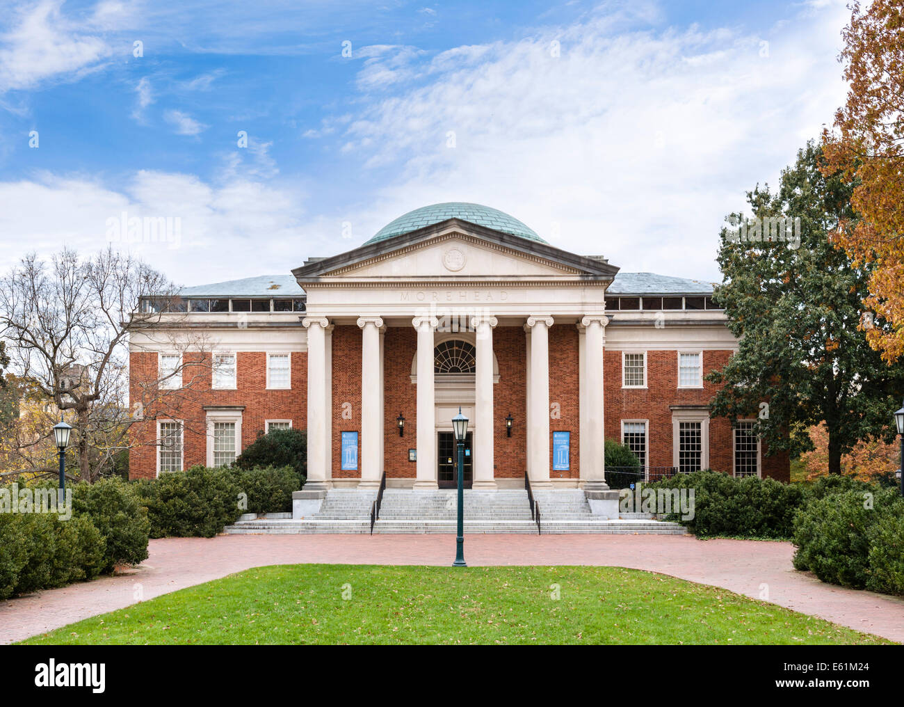 La Morehead Planetarium e Science Center, Università della North Carolina a Chapel Hill, North Carolina, STATI UNITI D'AMERICA Foto Stock
