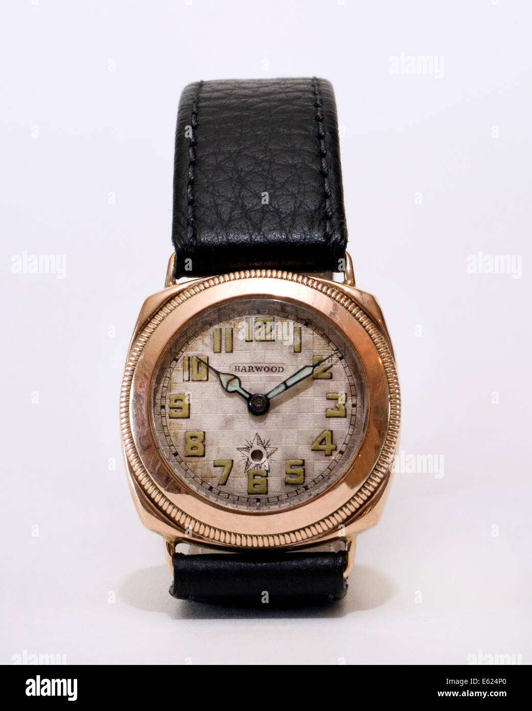 Harwood British orologio da polso. Foto Stock