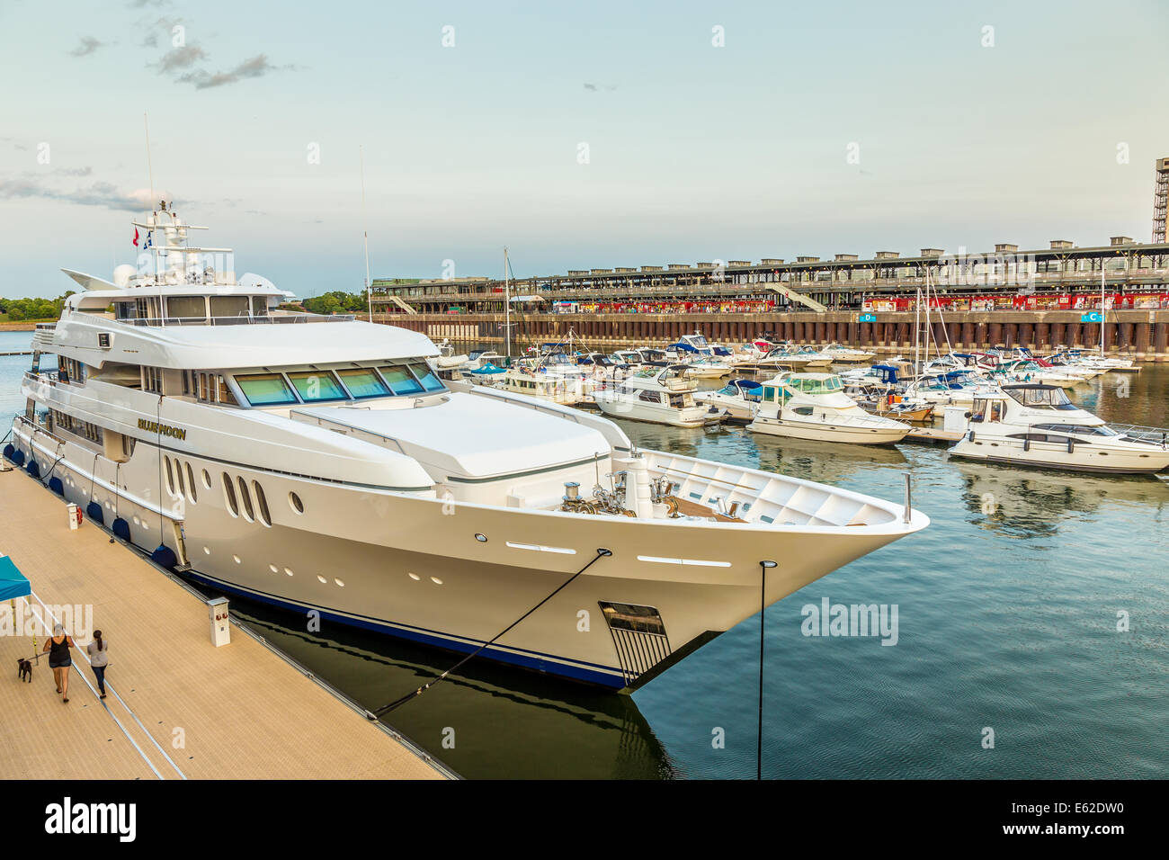 Montreal porta Vecchia estate 2014 Vieux-Port de Montréal 2014 Foto Stock