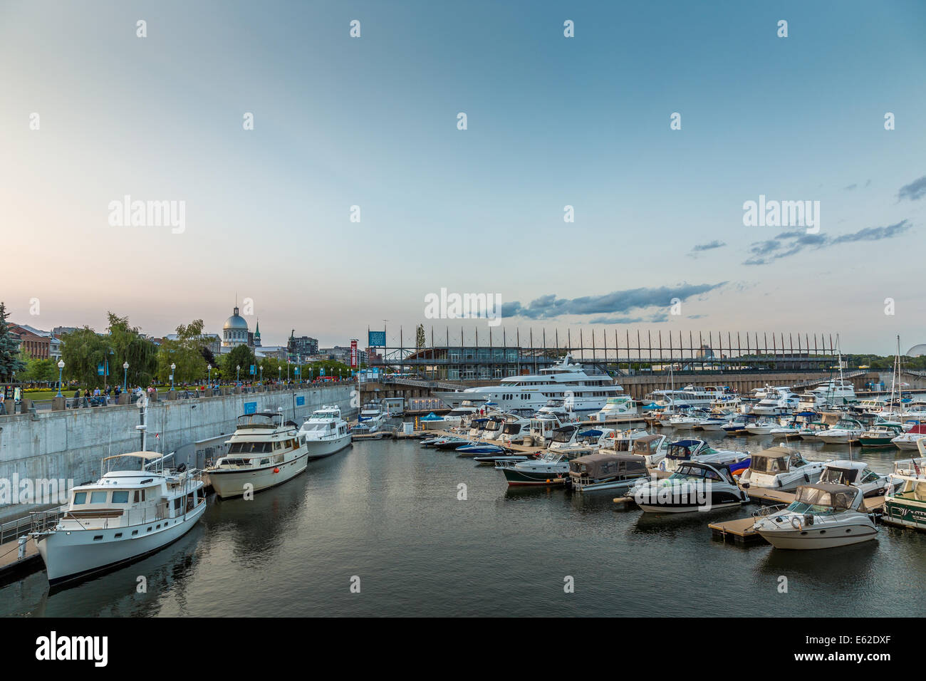 Montreal porta Vecchia estate 2014 Vieux-Port de Montréal 2014 Foto Stock