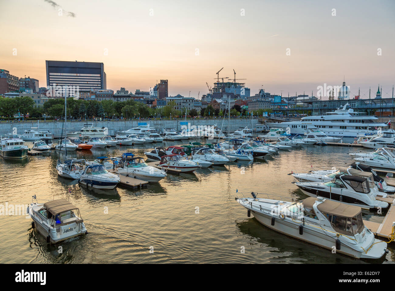 Montreal porta Vecchia estate 2014 Vieux-Port de Montréal 2014 Foto Stock