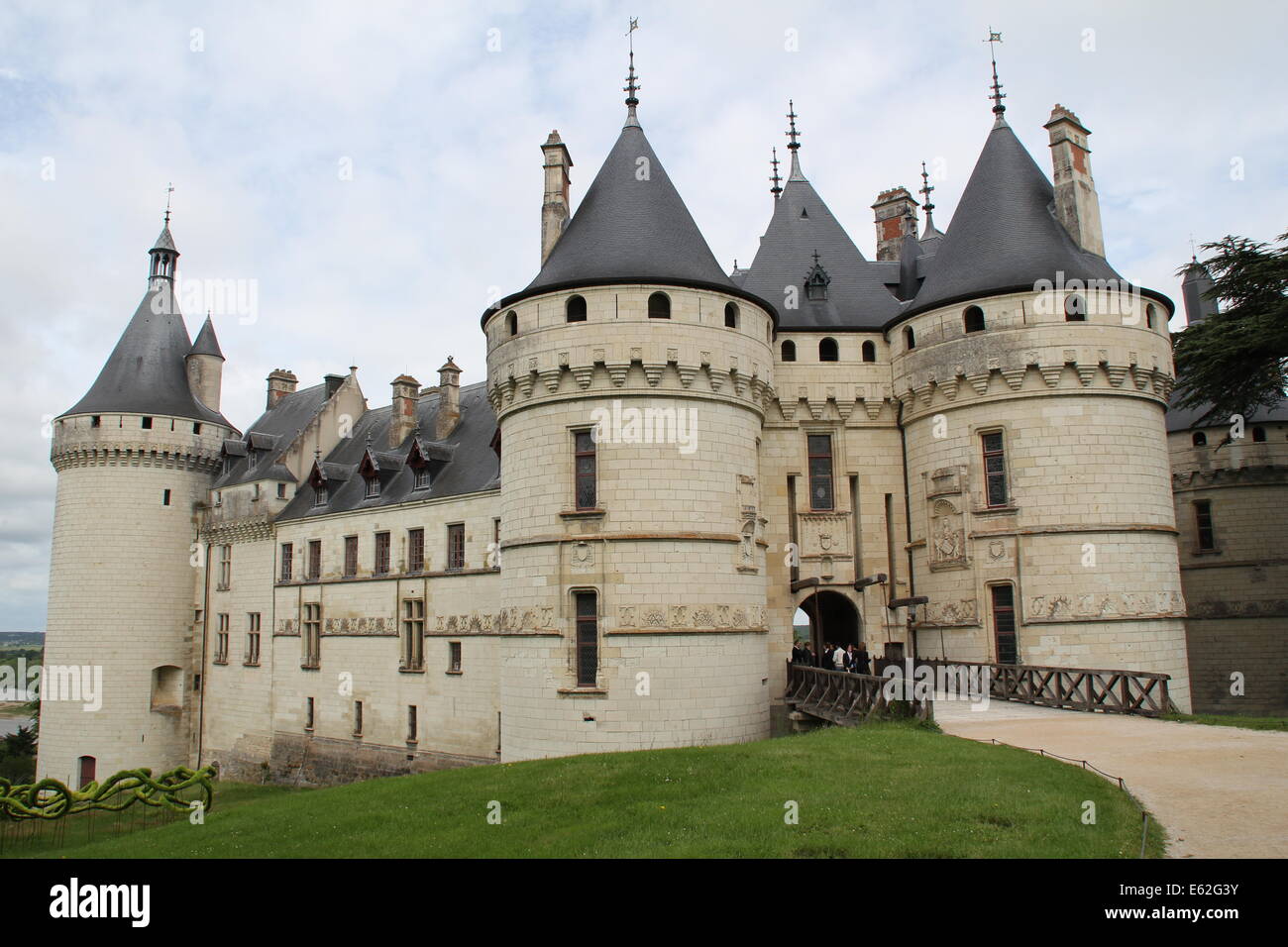 Valle della Loira: il castello di Chaumont Foto Stock