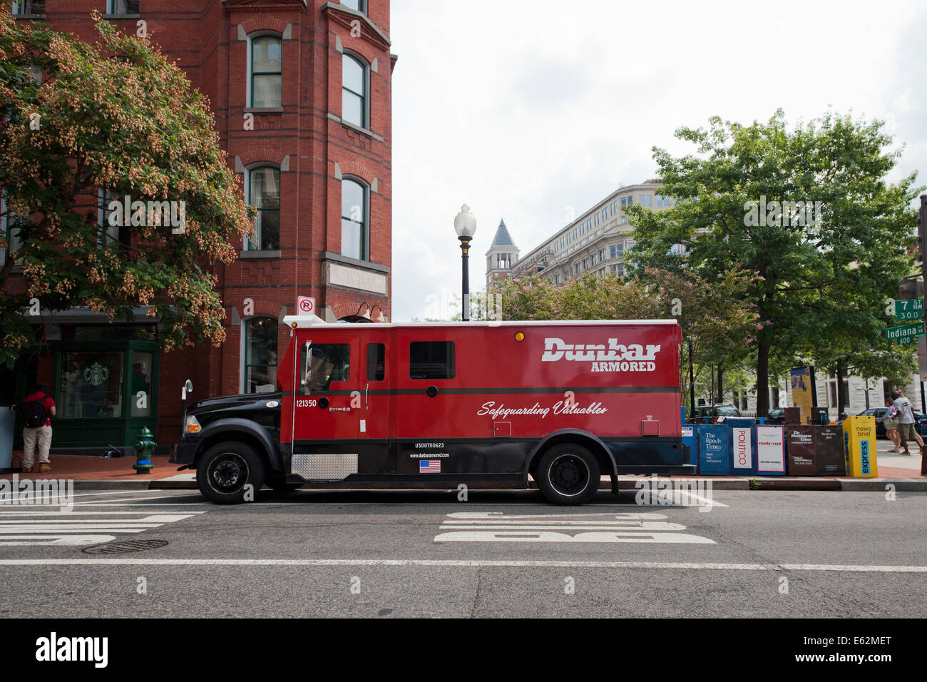 Dunbar armored carrello Foto Stock