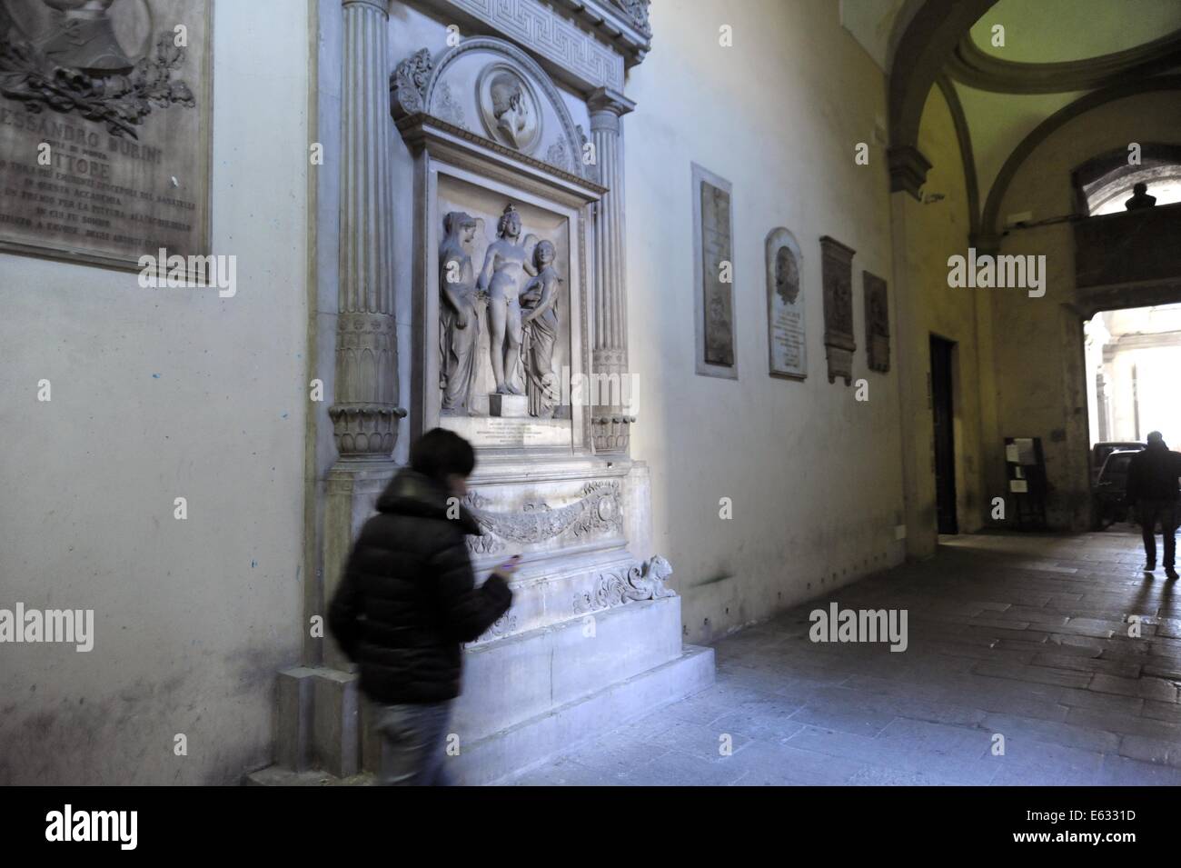 Milano (Italia) l'Accademia di Belle Arti di Brera Foto Stock