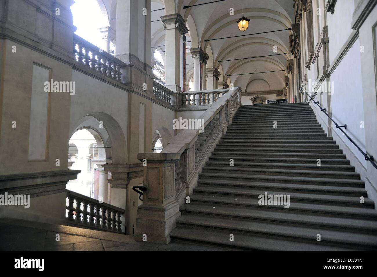 Milano (Italia) l'Accademia di Belle Arti di Brera Foto Stock