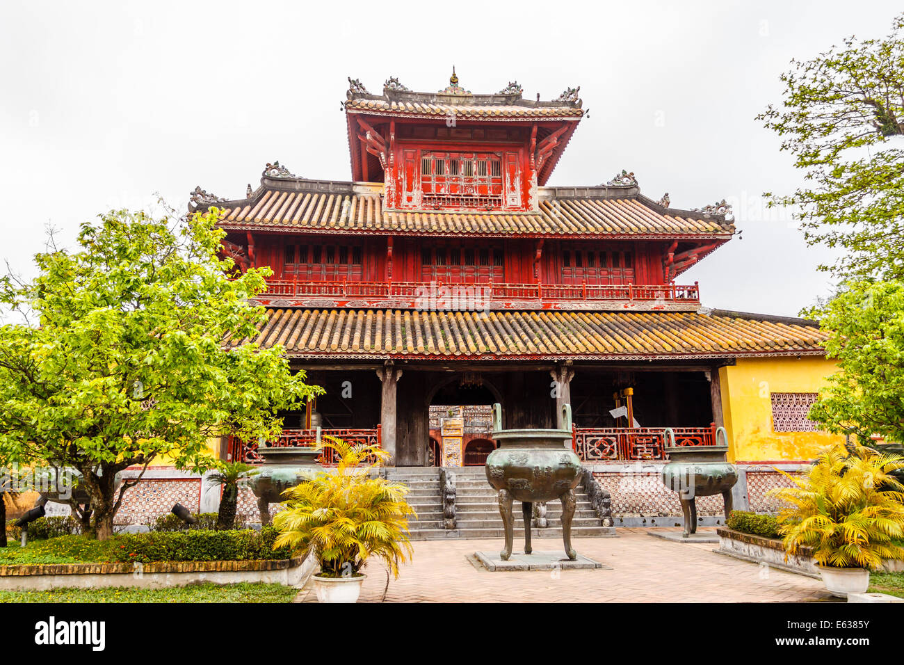 La Città Proibita di Hue, Vietnam Foto Stock