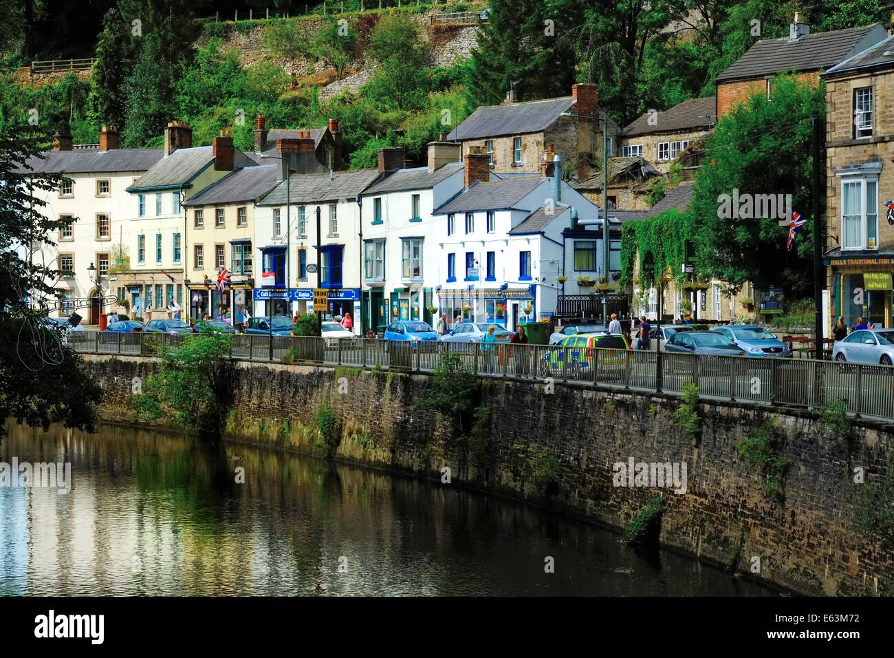 Matlock Bath Derbyshire Peak District Inghilterra Regno Unito Foto Stock