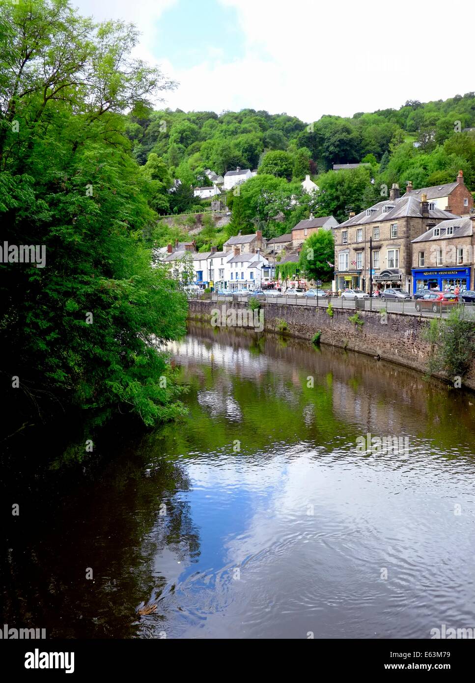 Matlock Bath Derbyshire Peak District Inghilterra Regno Unito Foto Stock