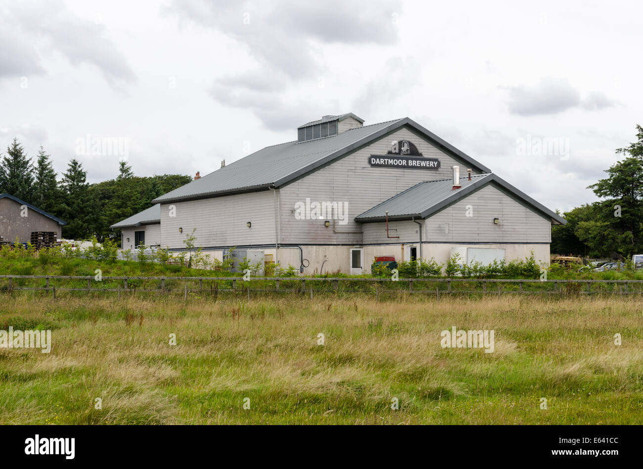 Dartmoor birrificio Princetown nel cuore di Dartmoor è il più alto la fabbrica di birra nel Regno Unito Foto Stock