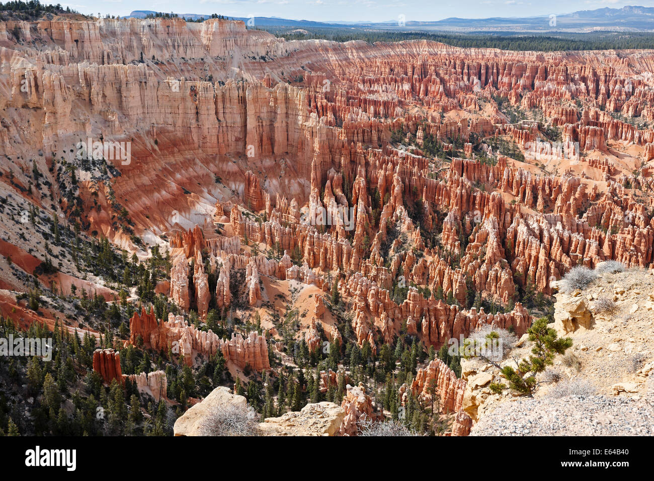 Bryce Canyon anfiteatro. Utah, Stati Uniti d'America. Foto Stock