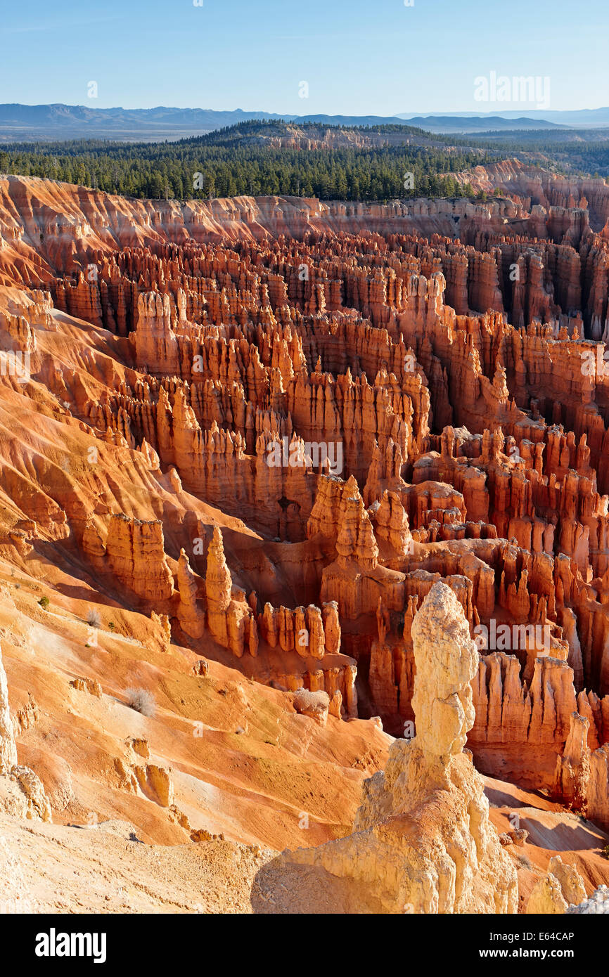 Bryce Canyon Inspiration Point. Utah, Stati Uniti d'America. Foto Stock