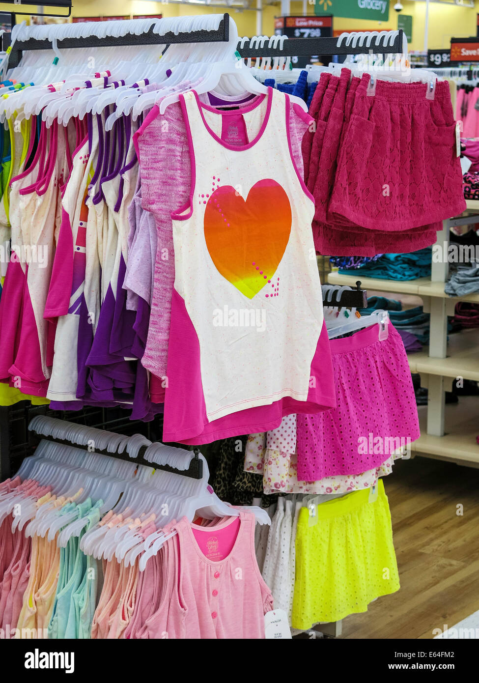 Walmart Discount Department Store, STATI UNITI D'AMERICA Foto Stock