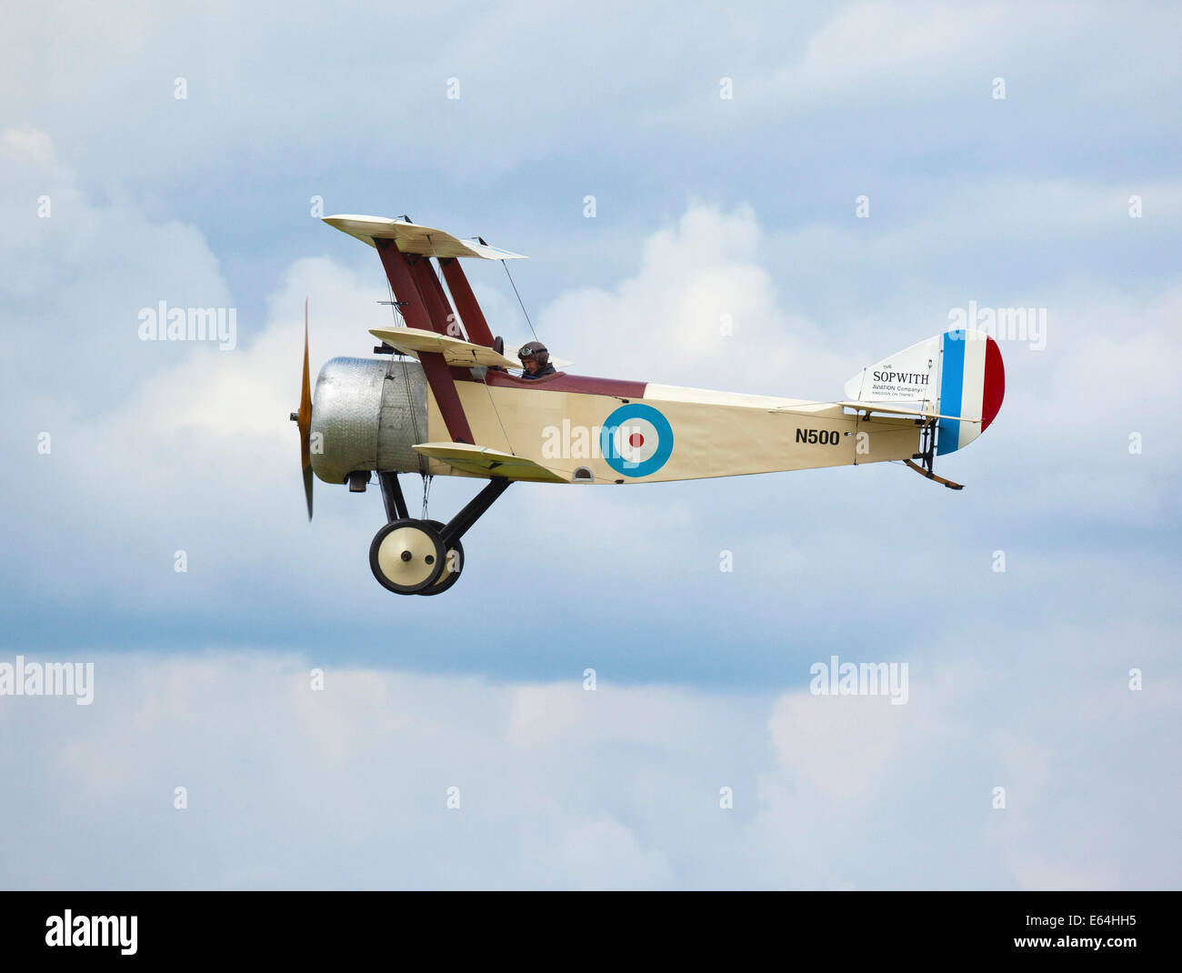 Triplano Sopwith aeromobile, serie N500 Foto Stock