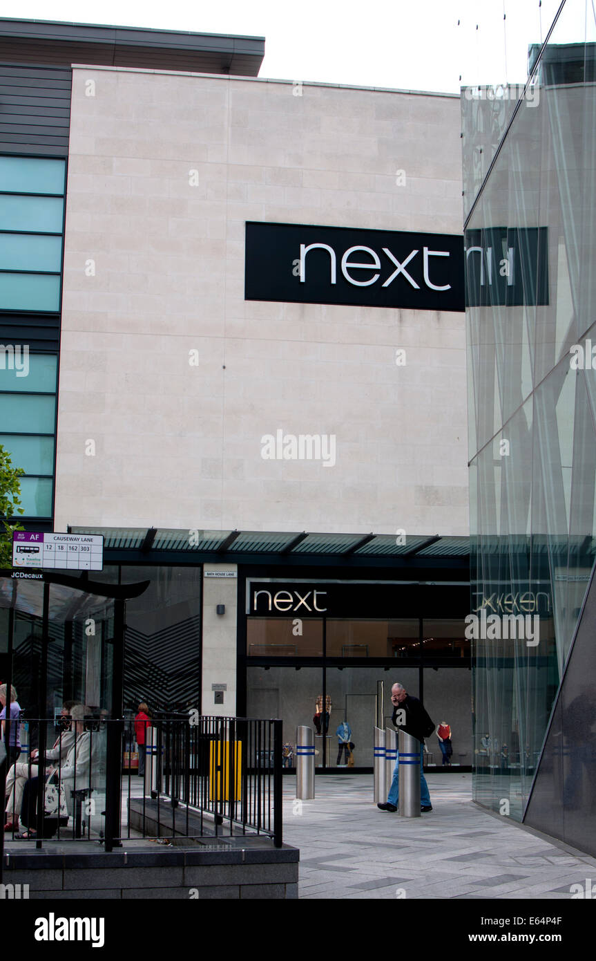 Prossimo negozio, Highcross Shopping, Leicester, Regno Unito Foto Stock