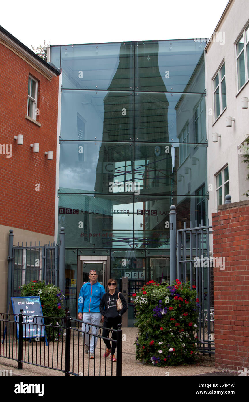 BBC Radio edificio di Leicester, Leicester, Regno Unito Foto Stock