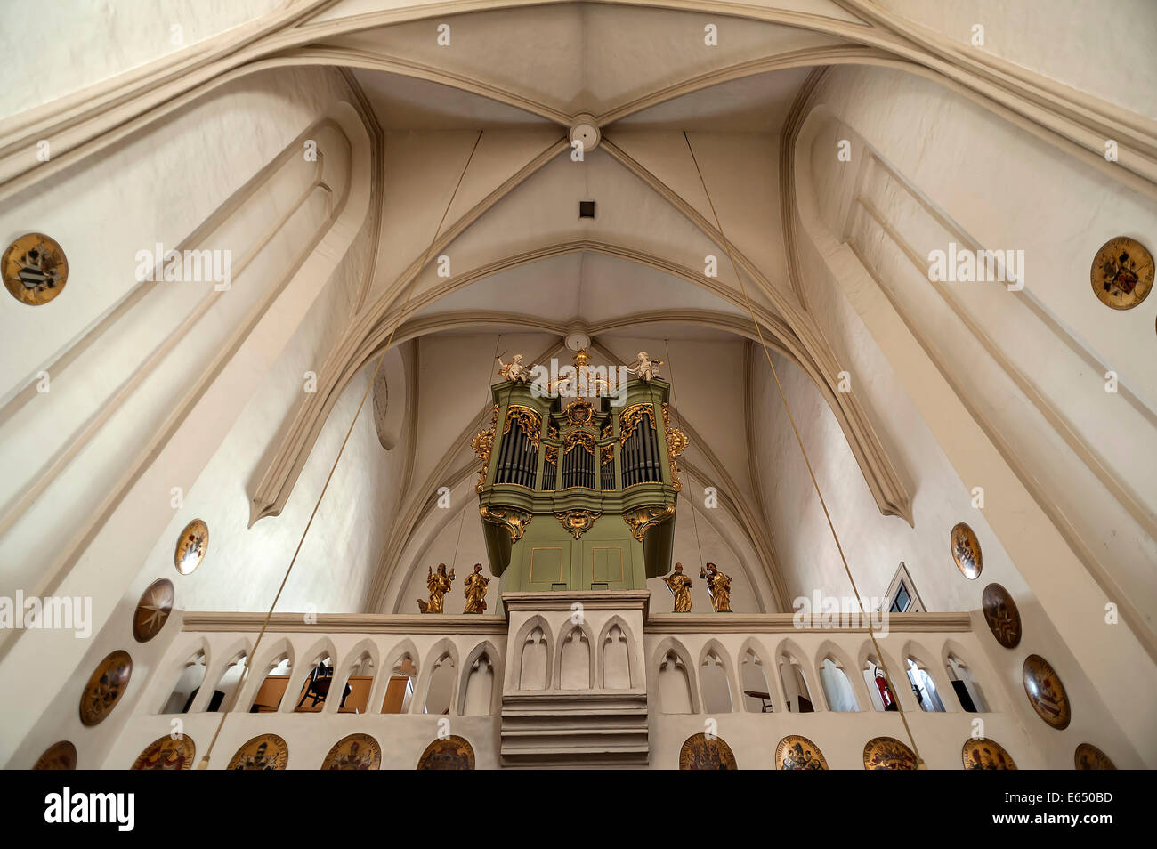 Pergamo, Maltese chiesa di San Giovanni Battista, ridisegnato in stile classicistic tra 1806 e 1808, Vienna, Austria Foto Stock