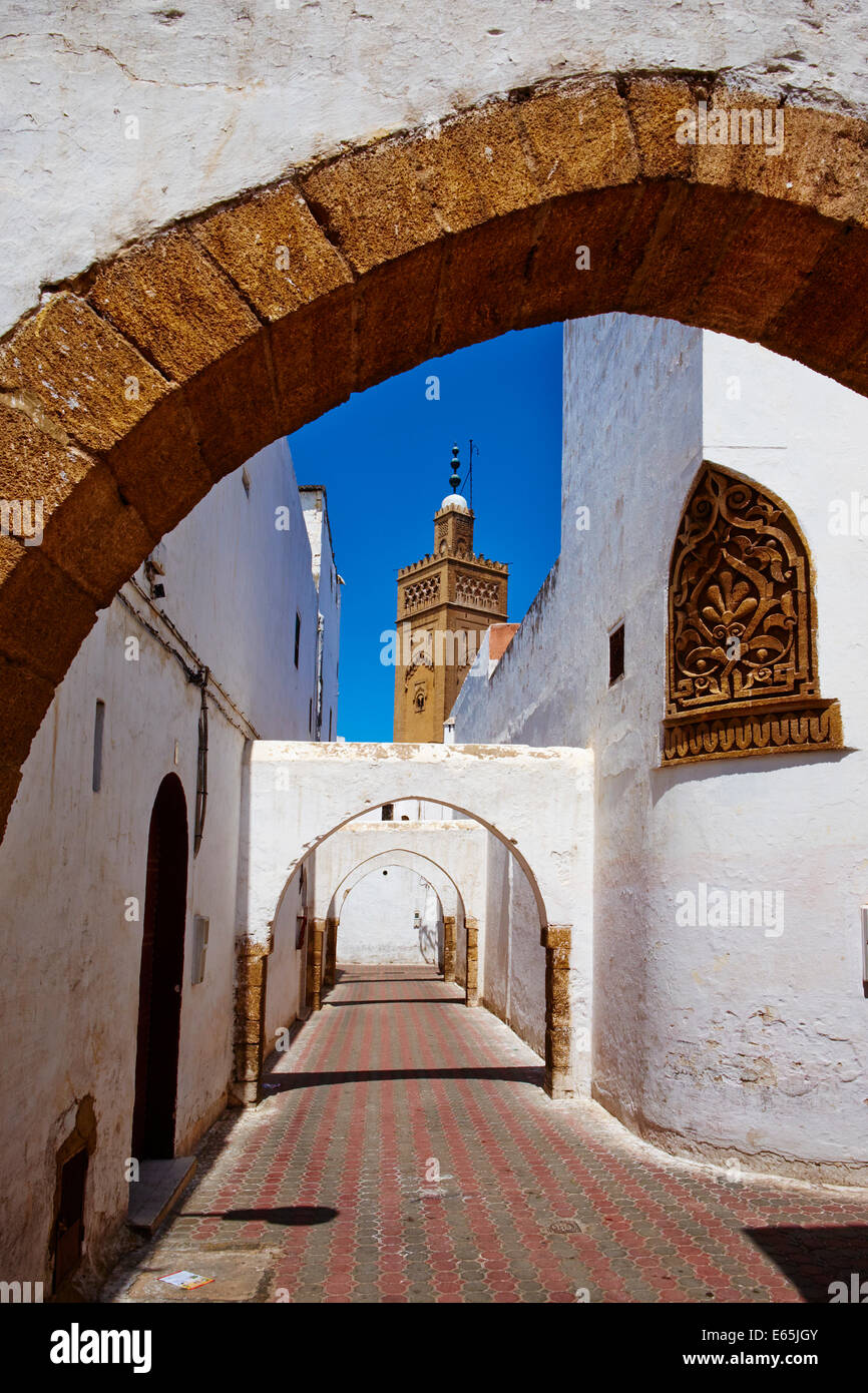 Il Marocco, Casablanca, il Habous o la nuova Medina, 1918-1955 Foto Stock