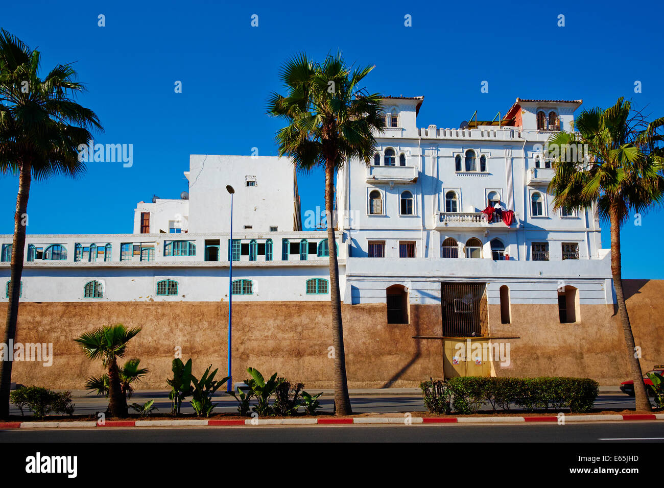 Il Marocco, Casablanca, Toscana Palace, la vecchia Medina, 1910 Foto Stock