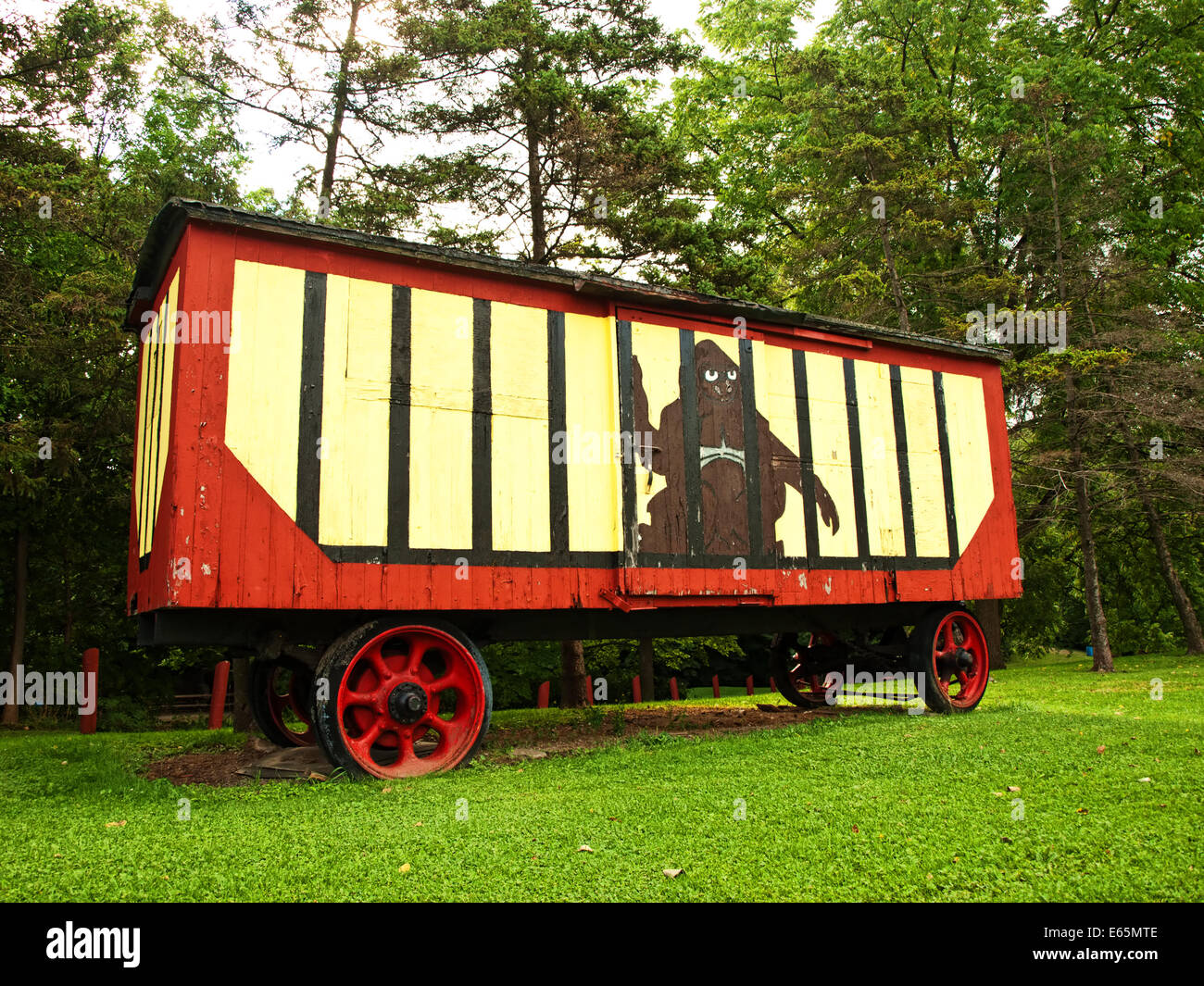 Vecchia automobile di scatola Foto Stock