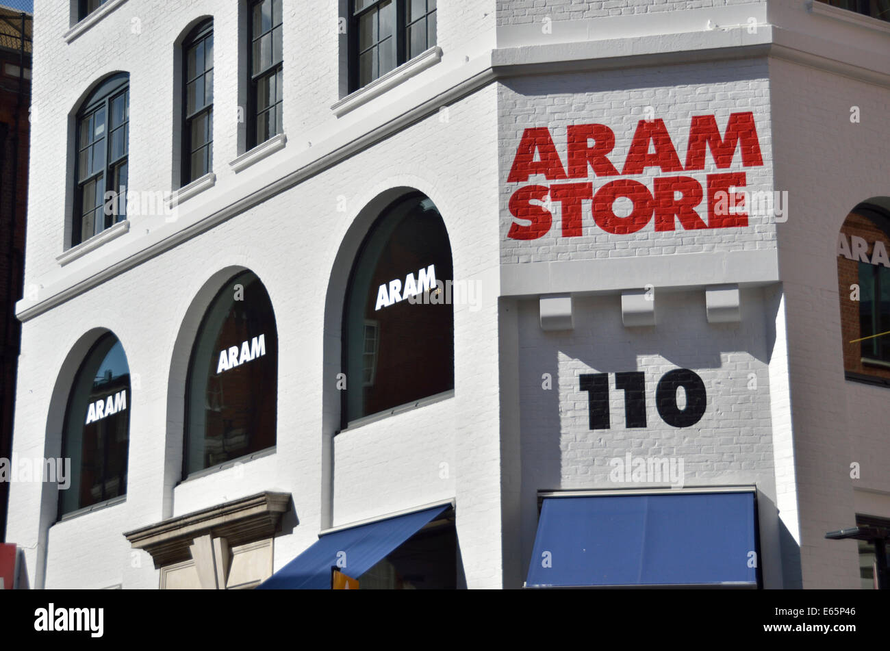 Aram Store in Covent Garden di Londra, Regno Unito. Foto Stock