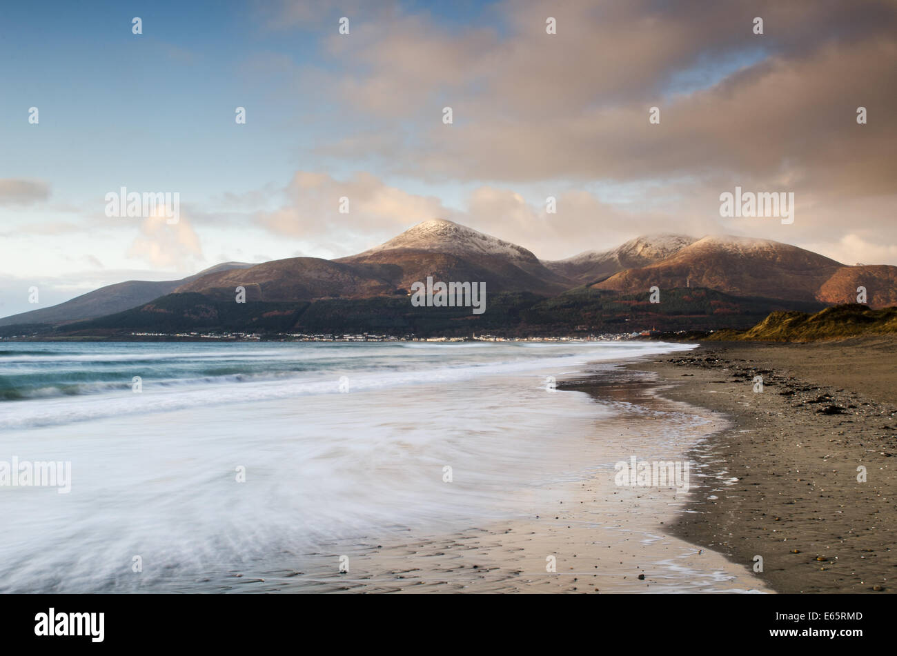 Mourne Mountains, Irlanda del Nord Foto Stock