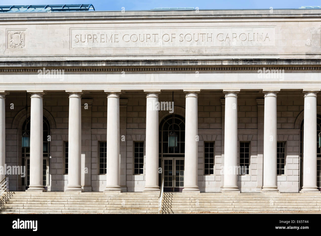 Carolina del Sud Corte suprema, Columbia, nella Carolina del Sud, STATI UNITI D'AMERICA Foto Stock