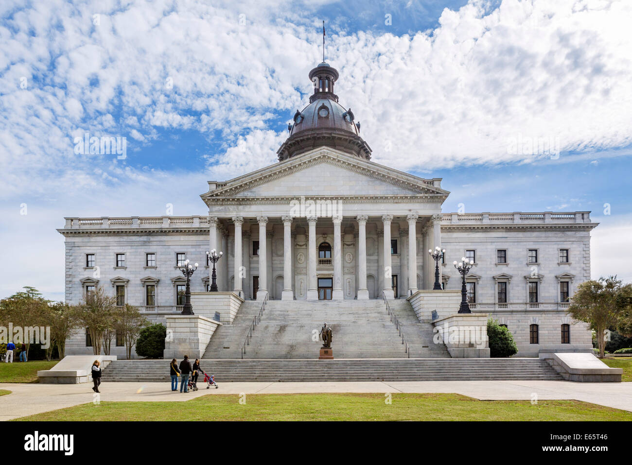 South Carolina State House Building, Columbia, nella Carolina del Sud, STATI UNITI D'AMERICA Foto Stock