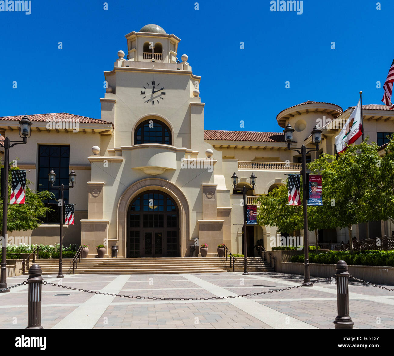 Il Temecula California City Hall Foto Stock